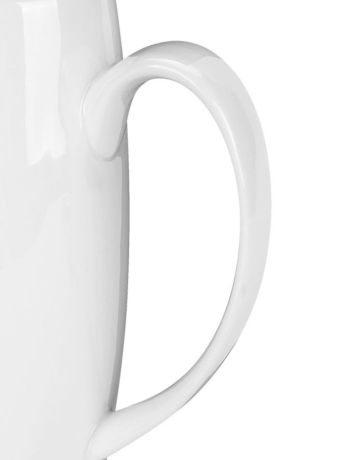 Linkidea 22oz Extra Large Fine Bone China Coffee Mug, Oversized Coffee Cups with Handles, Big Teacups for Office and Home, Microwave and Dishwasher Safe - Image 3